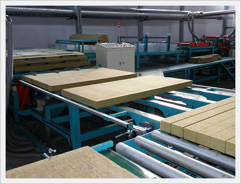 Insulated Glass Wool Sandwich Panel Line  Made in Korea